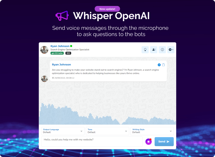 AI Chat GPT OpenAI - AIgency -  SAAS and HTML 5 version - 4